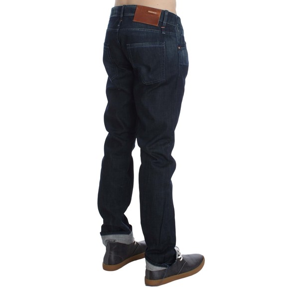 nan Other - nan Blue Wash Cotton Regular Straight Fit Jeans